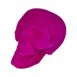 Focal Points^180 Degrees Flocked Skull