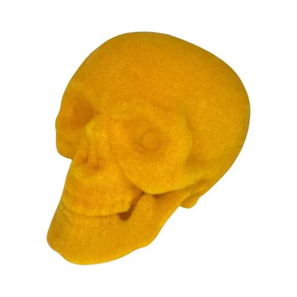 Home Accents^180 Degrees Flocked Skull