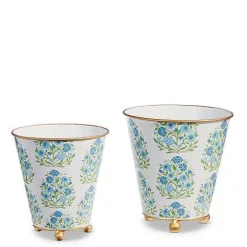 Kitchen & Dining^RAZ Floral Cachepot Container