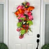 Door Decor^* Floral Frenzy Teardrop