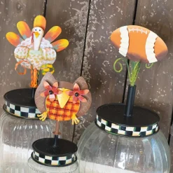 Table Decor^The Round Top Collection Football Finial