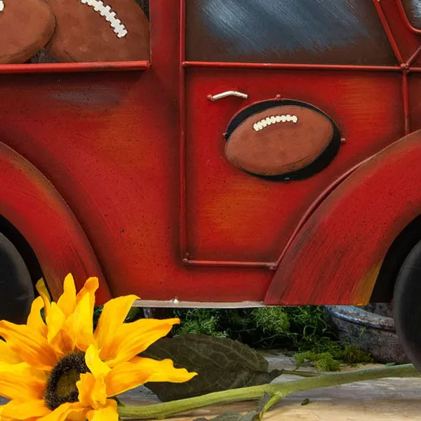 Wall Decor^The Round Top Collection Football Magnet