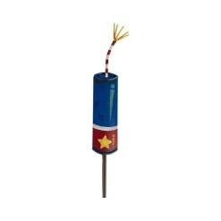 Pot Stakes^The Round Top Collection Fourth Of July Frenzy Stake