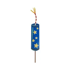 Pot Stakes^The Round Top Collection Fourth Of July Frenzy Stake