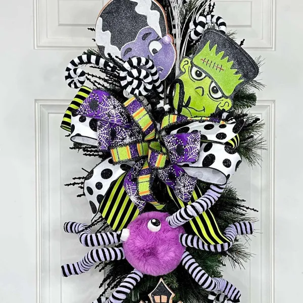 Sprays^Liberty Floral Frankenstein Bride Spray