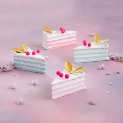 Figurines^Glitterville French Cake Slice By