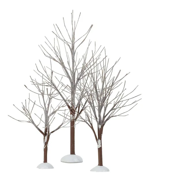 Table Decor^Department 56 Frost Trees, Dept. 56 Village