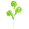 Picks^Liberty Floral Furry Spiral Curly Pick, Lime