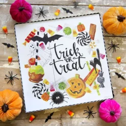 Focal Points^The Round Top Collection Gallery Trick Or Treat Wreath