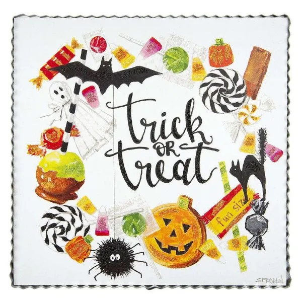Table Decor^The Round Top Collection Gallery Trick Or Treat Wreath