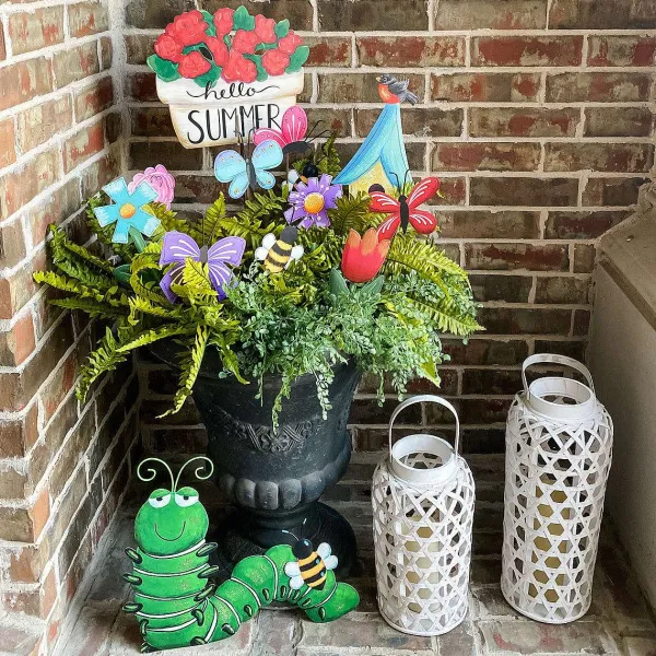 Pot Stakes^The Round Top Collection Garden Worm