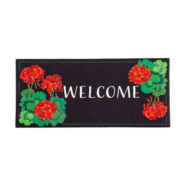 Rugs & Mats^Evergreen Geranium Welcome Sassafras Switch Mat