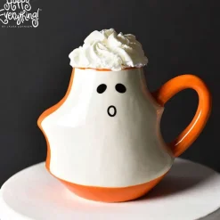 Kitchen & Dining^Happy Everything Ghost Shaped Mug By !