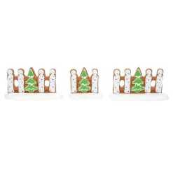 Table Decor^Department 56 Gingerbread Christmas Fence Dept. 56 Village