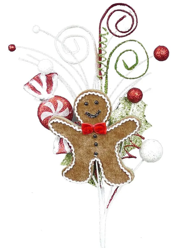 Floral^Liberty Floral Gingerbread Cookie Pick