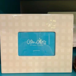 Table Decor^Coton Colors Gingham Ecru Frame By Happy Everything!