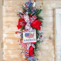 Floral^Liberty Floral Gingham Star Spray