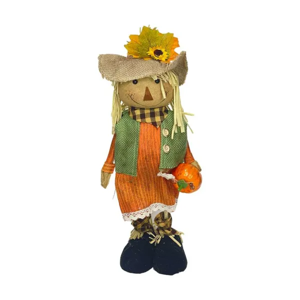 Home Accents^Liberty Floral Girl Scarecrow Standing