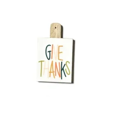 Kitchen & Dining^Happy Everything Give Thanks Rectangle Board By !