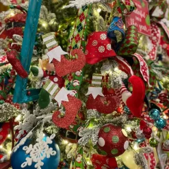 Floral^Craig Bachman Glitter And Stripes Elf Legs Pick