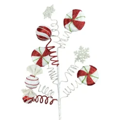 Sprays^Liberty Floral Glitter Candy Snowflake Spray