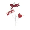 Floral^Craig Bachman Glitter Cupid Pick, 25"