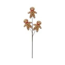 Floral^Craig Bachman Glitter Gingerbread Spray
