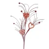 Sprays^Craig Bachman Glitter Heart Twig Spray