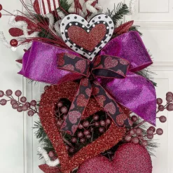 Table Decor^Craig Bachman Glitter Hollow Heart