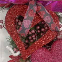 Table Decor^Craig Bachman Glitter Hollow Heart