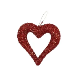 Focal Points^Craig Bachman Glitter Hollow Heart Ornament