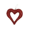Signs^Craig Bachman Glitter Hollow Heart Ornament