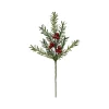 Floral Decor^Craig Bachman Glitter Pine And Ball Spray
