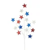 Floral^Liberty Floral Glitter Star Patriotic Spray