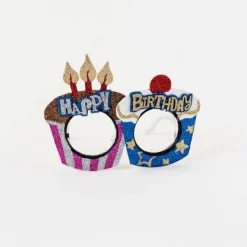 Celebrate Birthday^180 Degrees Glittered Birthday Glasses