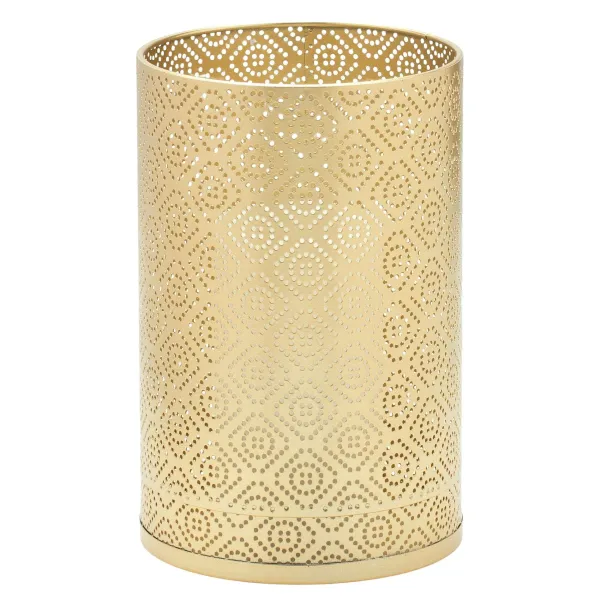 Table Decor^Melrose Gold Filigree Candle Holder, Gold