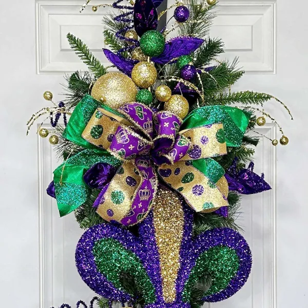 Mardi Gras^RAZ Gold Glitter Ball Spray