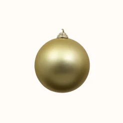 Ball Ornaments^Farrisilk Gold Matte Ball Ornament, 8"