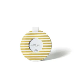 Home Accents^Happy Everything Gold Medium Stripe Round Frame By !