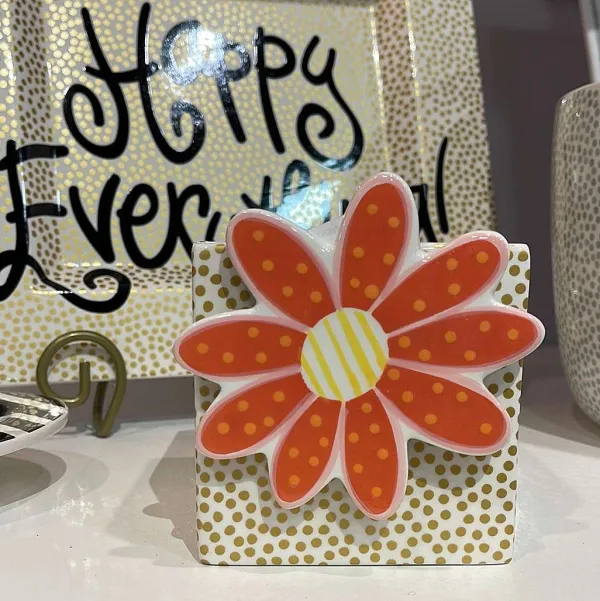 Diy Containers^Happy Everything Gold Mini Dot Small Nesting Cube By !