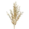 Floral Decor^Regency Gold Painted Glitter Boxwood Spray, 23"