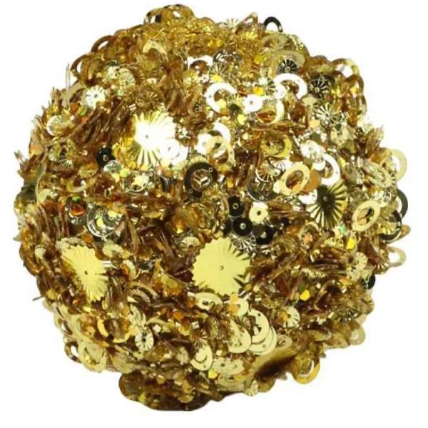 Mardi Gras^Craig Bachman Gold Sequin Glitter Ornament