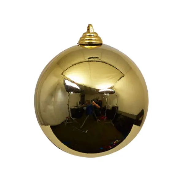 Ball Ornaments^Farrisilk Gold Shiny Ball Ornament, 4"
