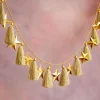 Garlands^Glitterville Gold Star Garland By