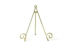 Home Accents^Happy Everything Gold Swirl Plate Stand Gold By !