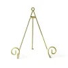 Table Decor^Happy Everything Gold Swirl Plate Stand Gold By !