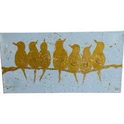 Wedding Showers^CYTA Art Golden Birds Art