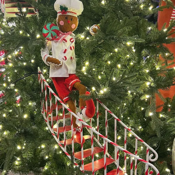 Table Decor^Mark Roberts Grand Staircase, Red And White