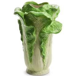 Kitchen & Dining^RAZ Green Cabbage Vase, 12.5"