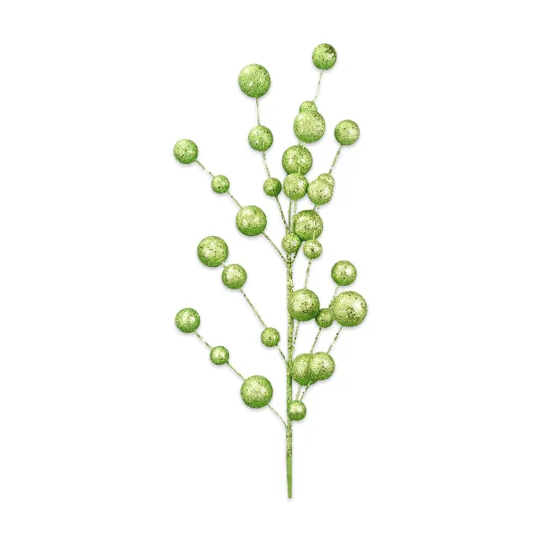 Sprays^Liberty Floral Green Glitter Ball Spray